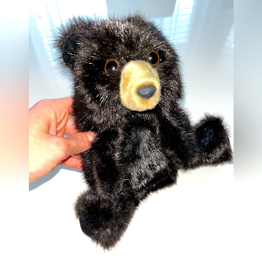 Brown bear hand puppet by Follman’s Puppets